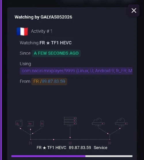 V12 OTT serveur I.P.T.V 