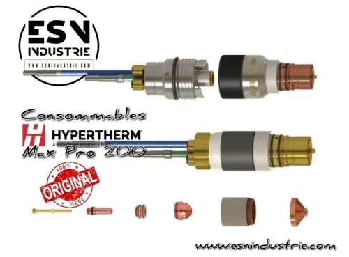 Hypertherm Original, consommables Max Pro200 ,Hypro2000Ht
