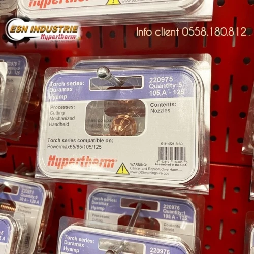 Hypertherm consommables originaux torches Power Max