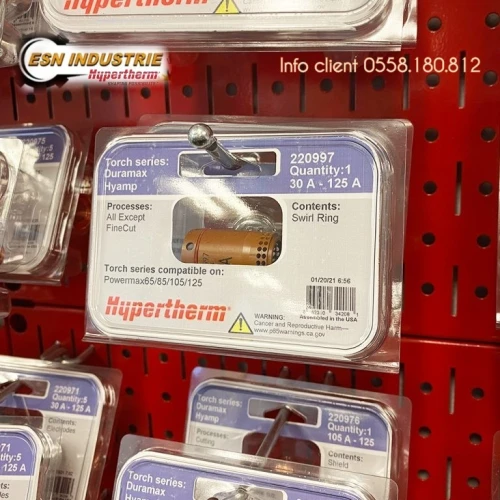 Hypertherm consommables originaux torches Power Max