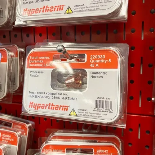 Hypertherm consommables originaux torches Power Max