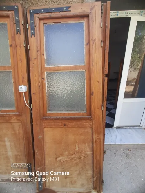 Porte en bois