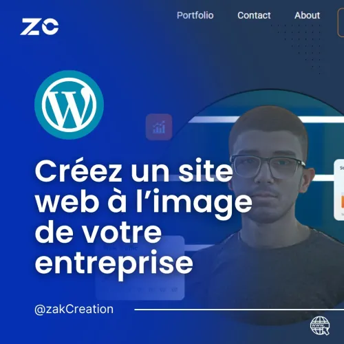 CONCEPTION DES PROFESSIONELLES SITE WEB