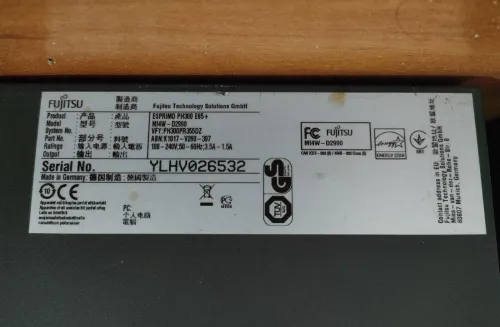 Pc de Bureau Fujitsu Siemens 