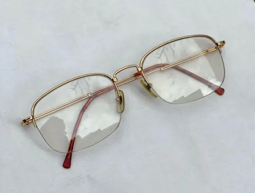 Lunette de luxe plaque or 4 saison