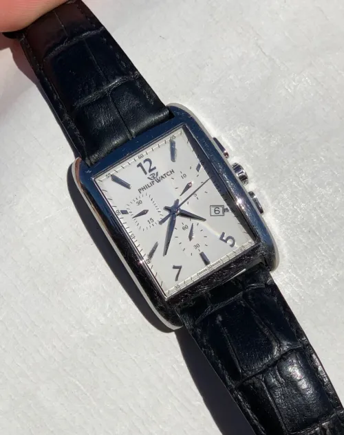 Montre philip watch chronographe suisse originale