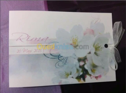 Cartes d'invitation