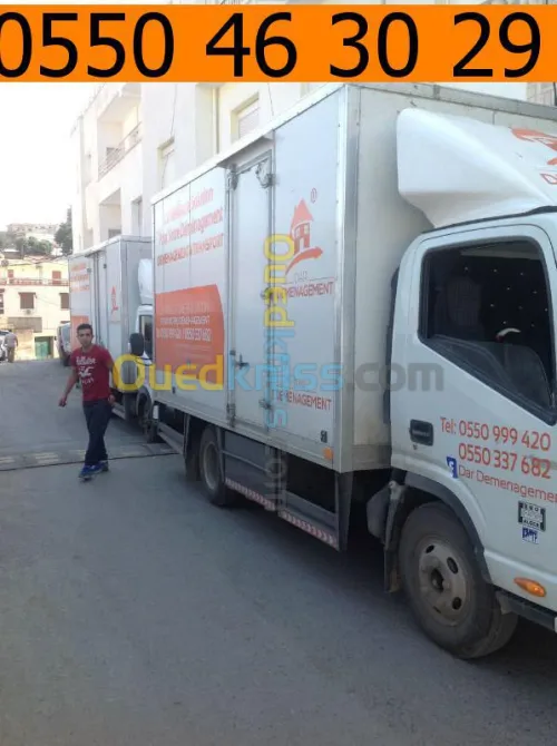 •Déménagement,Transport & Manutentions