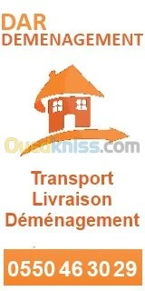 •Déménagement,Transport & Manutentions