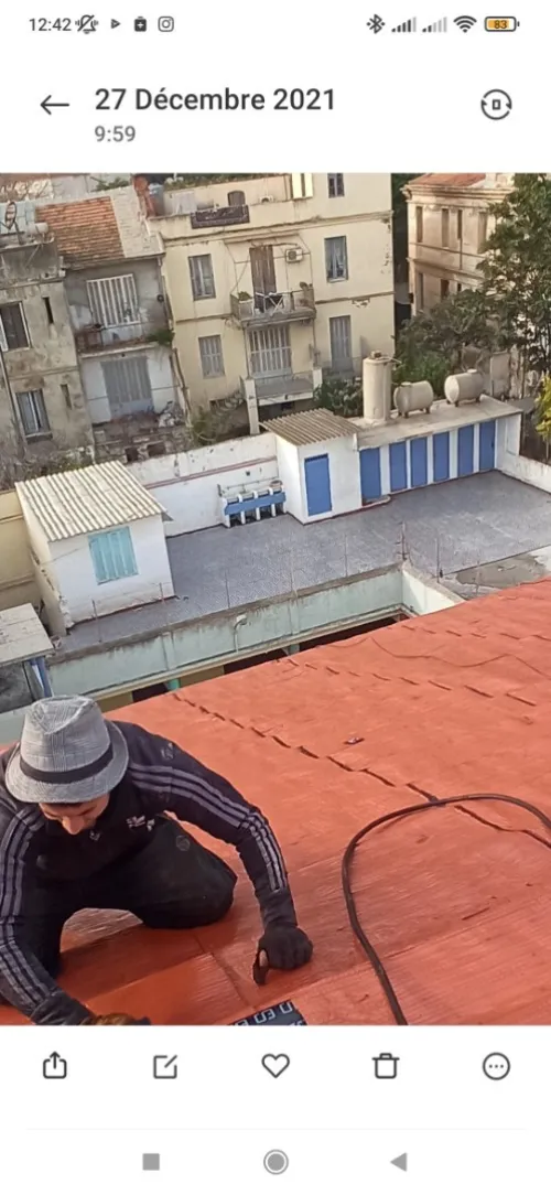  Travaux d'étanchéité Bâtiment 