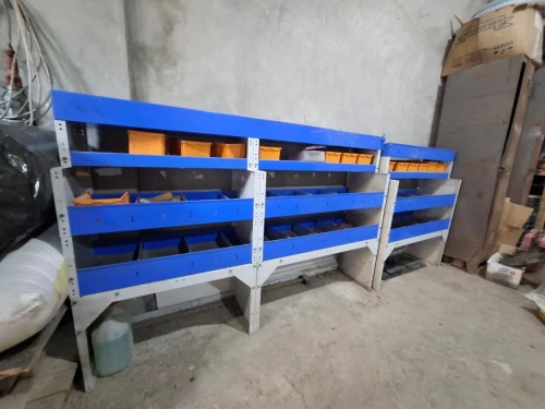 Étagères atelier mobile