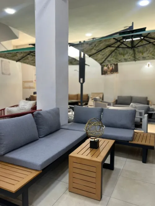 Salon de Jardin en L