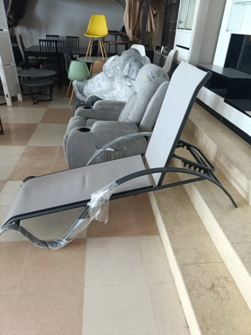 CHAISE LONGUE EN ALLUMINIUM IMPORTATION 