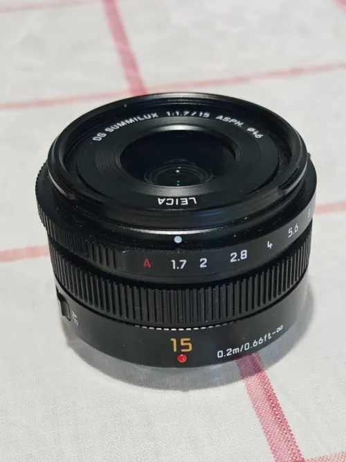 Leica 15mm F1.7 pansonic