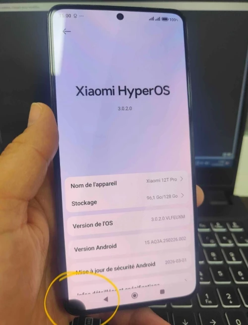 Xiaomi MI12Tpro 8/128 5G SD 8+gen1 MI 12T pro