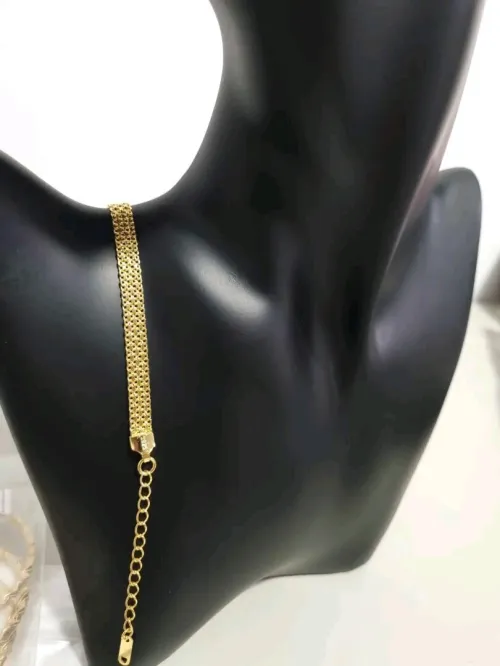 فضة مشللة بالذهب مطبوعة تع الخارج