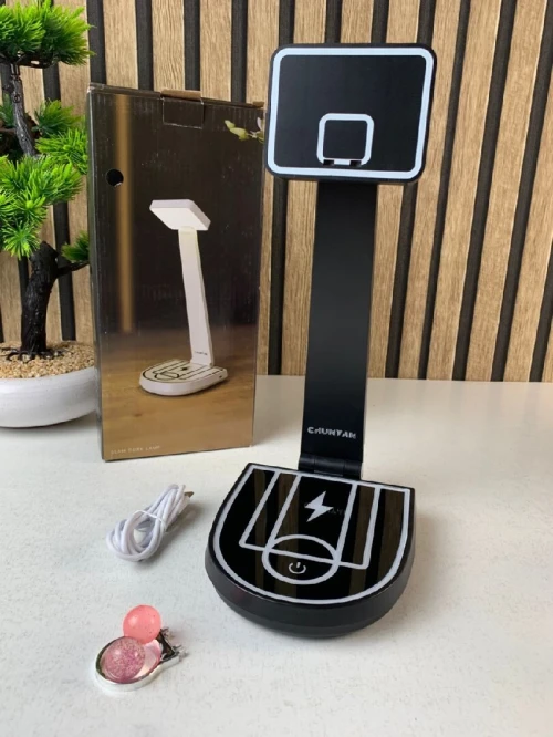 Lampe de bureau et chargeur de téléphone portable sans fil 15 W مصباح مكتب وشاحن لاسلكي