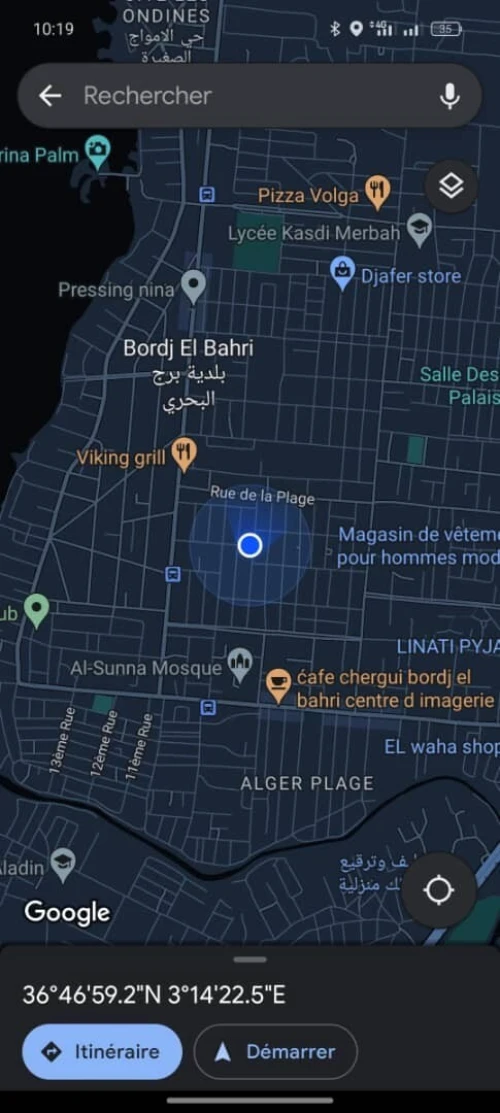 Location Villa Alger Bordj el bahri