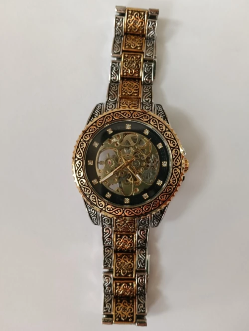 A vendre Montre automatique squelette Acier inoxydable