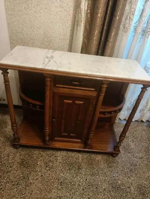 Console en bois hêtre