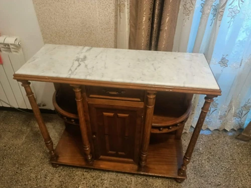 Console en bois hêtre