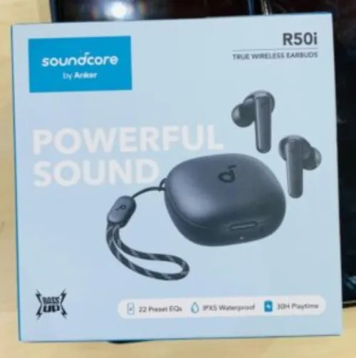Anker Soundcore écouteur sans fil R50i avec Big Bass Bluetooth 5.3 étanche IPX5