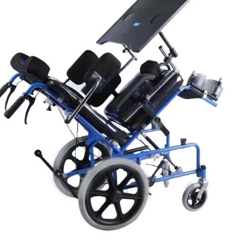 Fauteuil roulant IMC Bleu  Maintien & sécurité  Livraison Algérie | Novessia