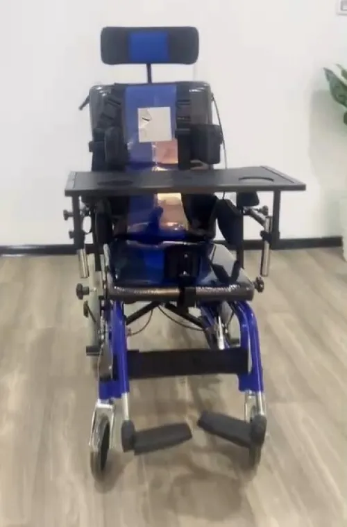 Fauteuil roulant IMC Bleu  Maintien & sécurité  Livraison Algérie | Novessia