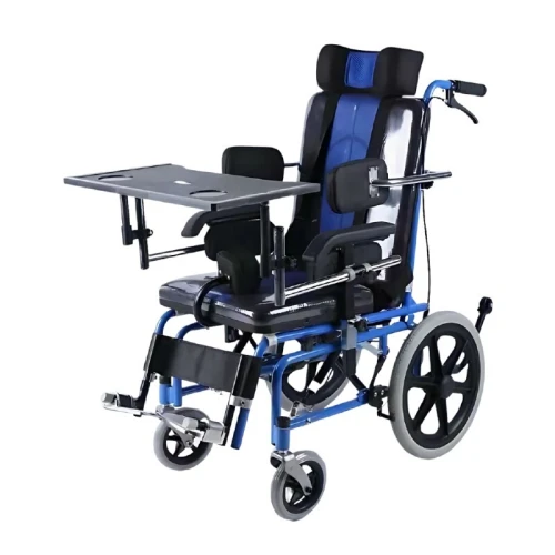 Fauteuil roulant IMC Bleu  Maintien & sécurité  Livraison Algérie | Novessia