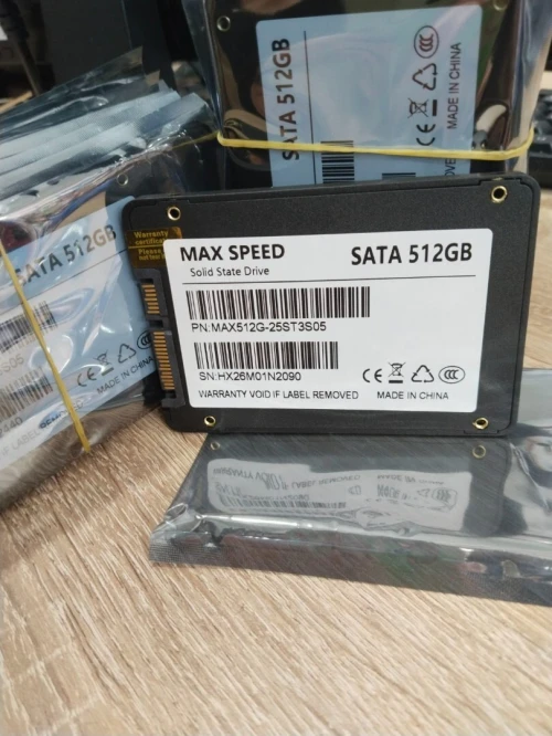 Disque Dur SSD SATA 512GB - Max Speed