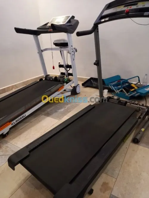 Réparation tout type de tapis de sport , réparation des moteurs et réparations cartomètres changement de carte mâle.