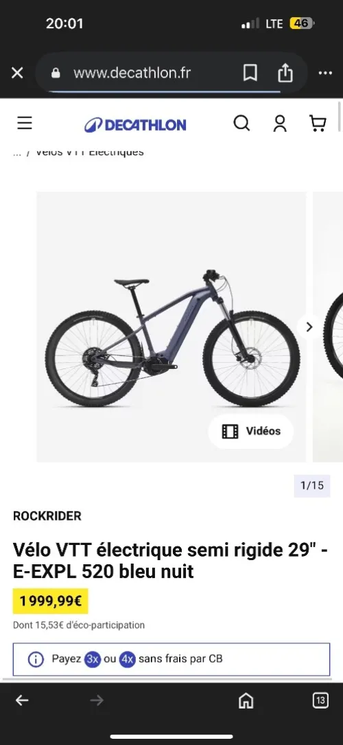 Rockrider e-Explorer 520