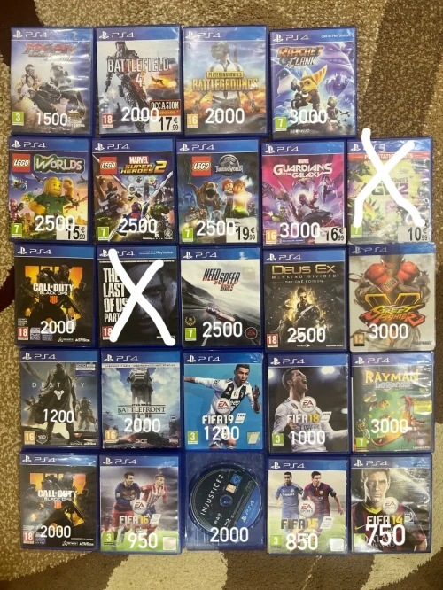 Cd ps4 bon prix