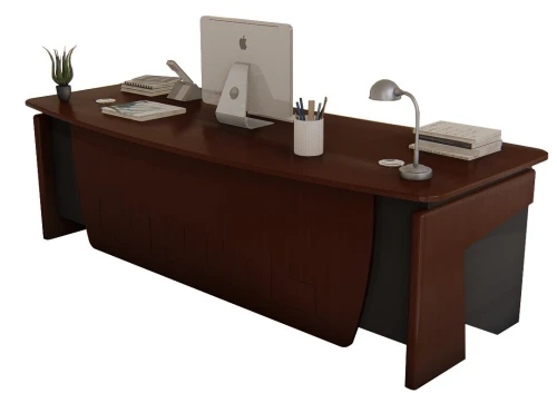 BUREAU ROMA PDG MDF GRAND MODELE AVEC CAISSON + RETOUR
