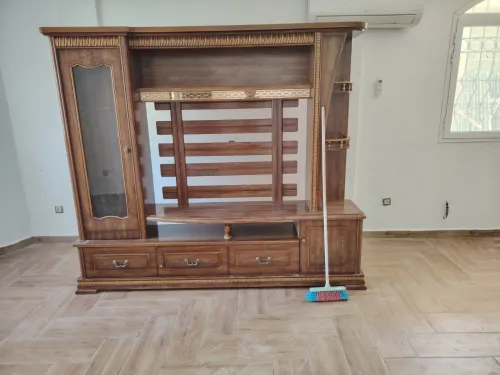 Bibliothèque table tv