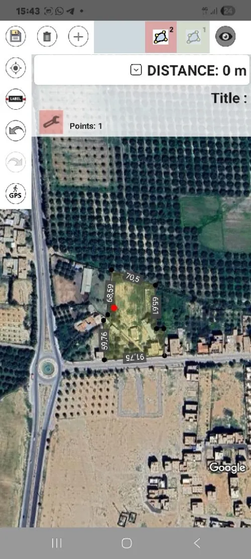 Vente Terrain Saïda Ouled khaled