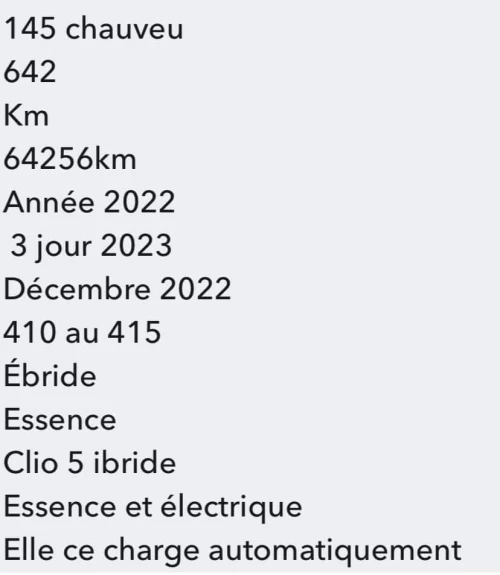 Renault Clio5 2022 