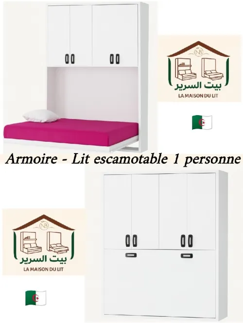 Meuble 2 en 1 : lit/canapé - lit/bureau....