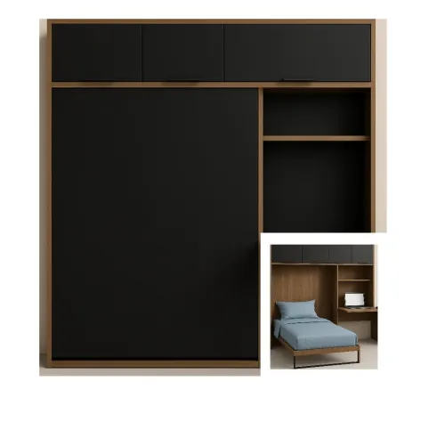 Meuble 2 en 1 : lit/canapé - lit/bureau....