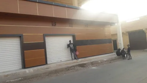 Habillage façades  allucoband et mur rideaux