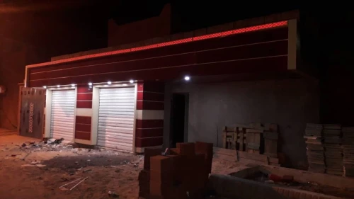 Habillage façades  allucoband et mur rideaux