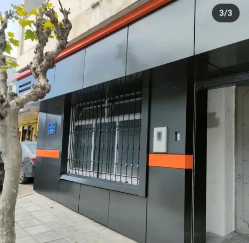 Habillage façades  allucoband et mur rideaux