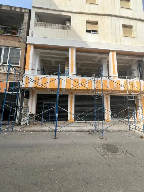 Habillage façades  allucoband et mur rideaux