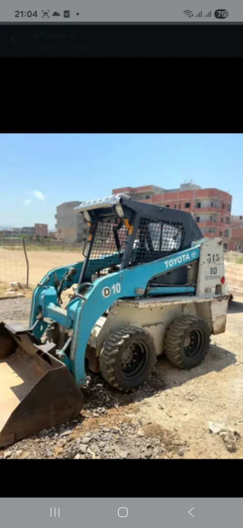 Toyota Bob cat mini pelle 2007