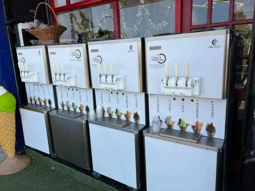 machine glace cercle saveurs