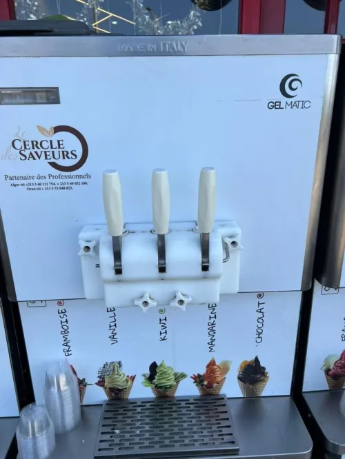 machine glace cercle saveurs