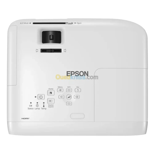 EPSON EB-W06 - VIDÉOPROJECTEUR WXGA - 3700 LUMENS - 3 LCD - JUSQU'À 100"- 12 000H - HDMI - SPEAKERS
