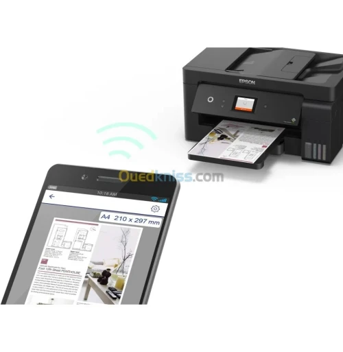 EPSON L14150 - IMPRIMANTE ECOTANK COULEUR À RÉSERVOIR -RECTO VERSO A3+ - USB ETHERNET - WI-FI -BLACK