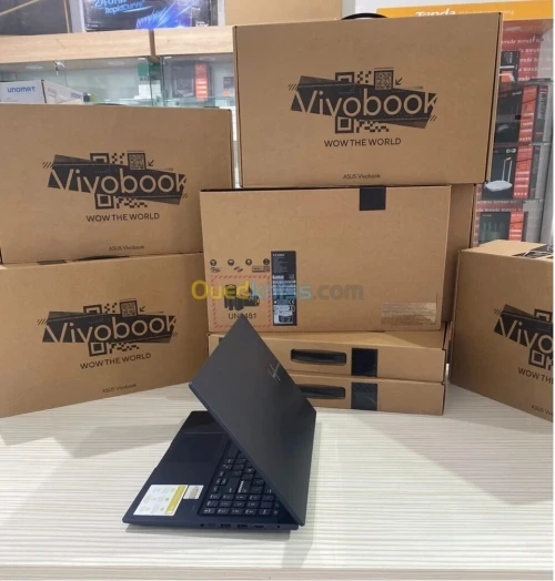 LAPTOP ASUS VIVOBOOK x1504V CORE 5 120U (i5-14eme GEN ) 16GB RAM 512GB SSD ECRAN 15.6"FHD NEUF