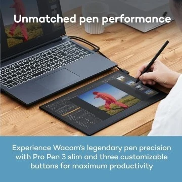 WACOM MOVINK 13 DTH135K0A Ecran tactile OLED 13,3 pouces, Stylet Pro Pen 3